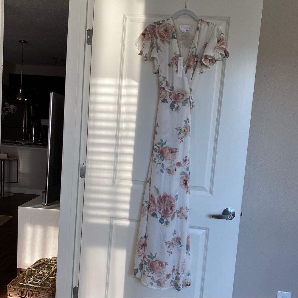 🌸NWT Floral Maxi Wrap Dress - XS 🌸
